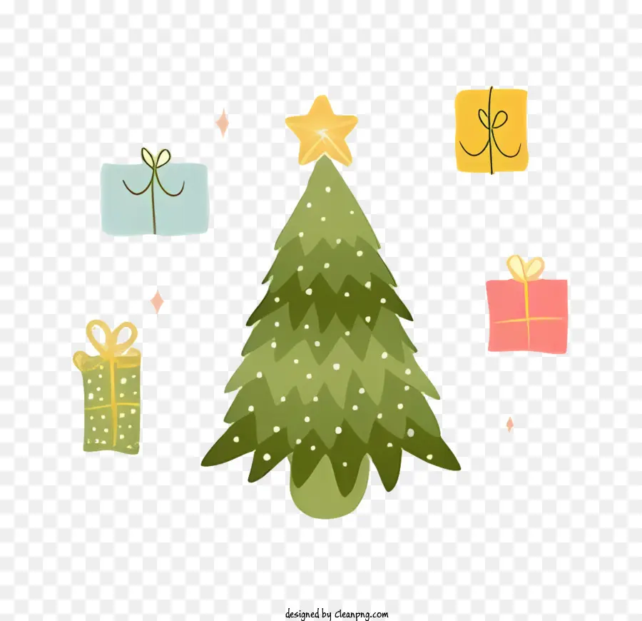 árbol De Navidad，Presenta PNG