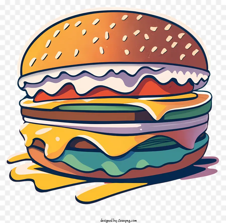 Hamburgo，Hamburguesa Con Queso PNG