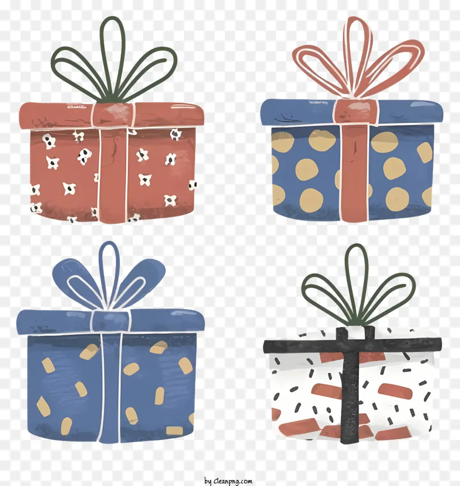 Cajas De Regalo，Regalos PNG