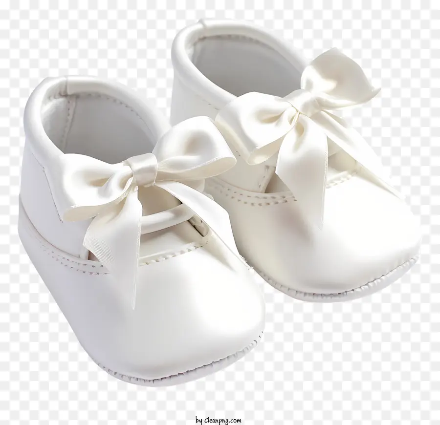 Zapato De Bebé，Zapato Blanco PNG