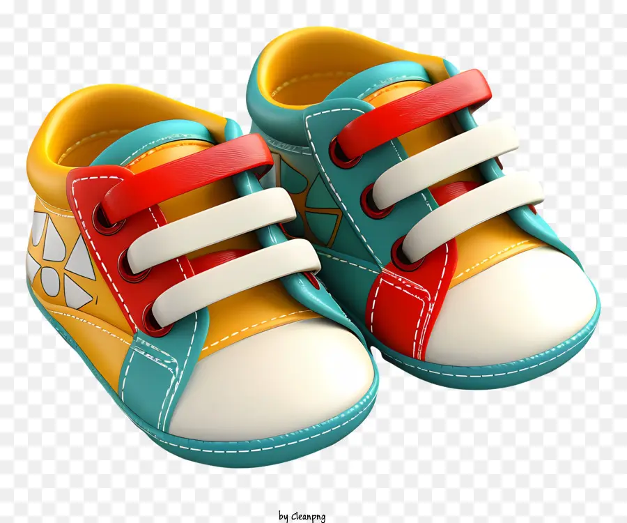 Zapatos De Niños，Coloridos Zapatos PNG