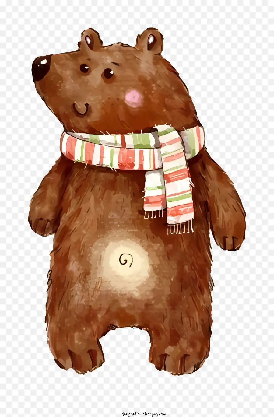 Oso Acuarela，Oso Pardo PNG