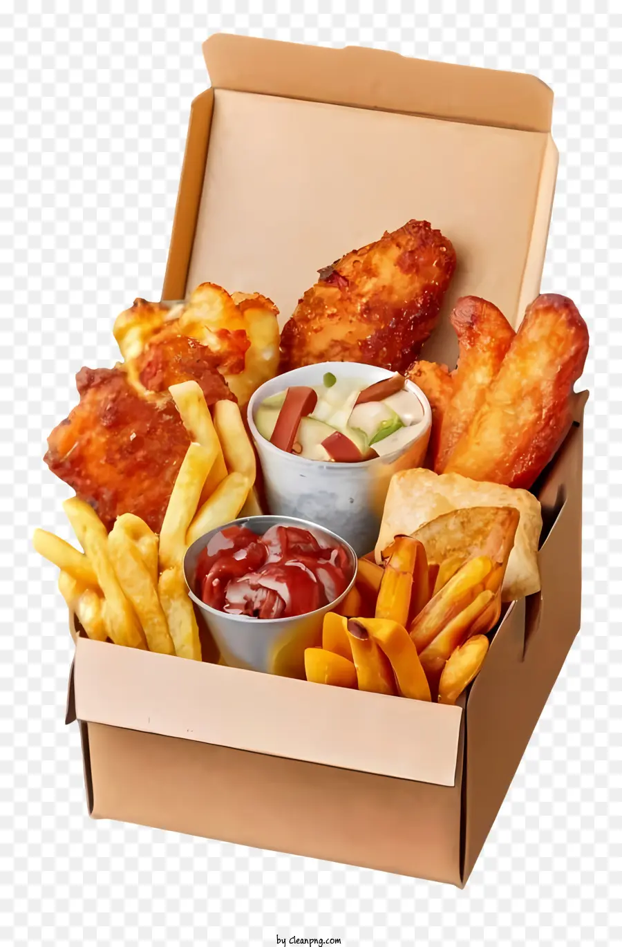 Los Alimentos Fritos，Nuggets De Pollo PNG