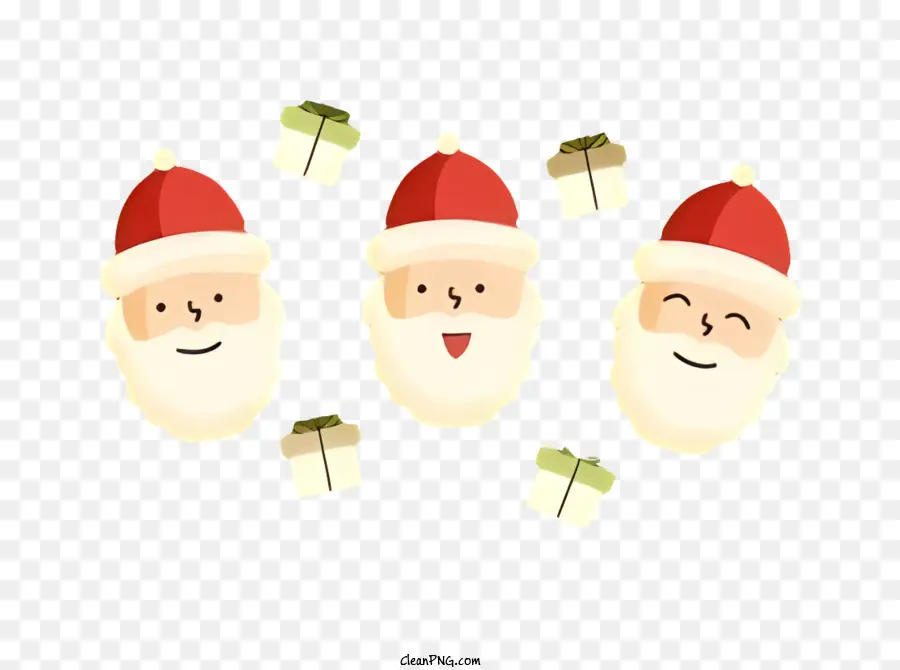 Trajes De Santa Claus，Regalos PNG