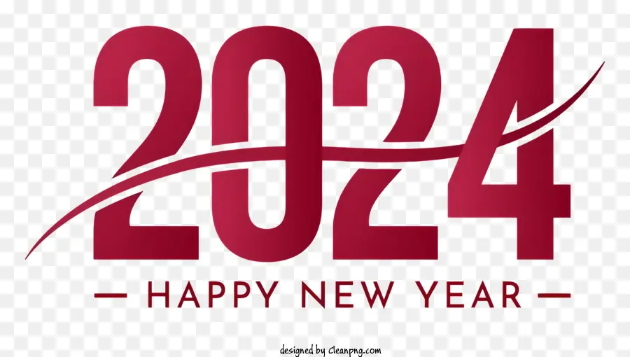 Feliz Año Nuevo，2024 PNG