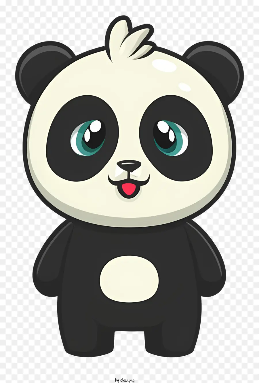Oso Panda，Camisa En Blanco Y Negro PNG