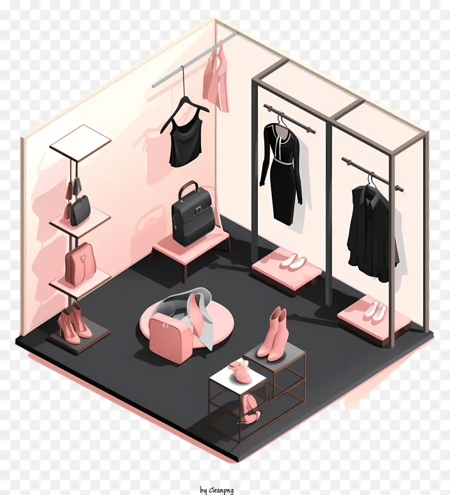 Tienda De Ropa Rosa，Tienda De Ropa PNG