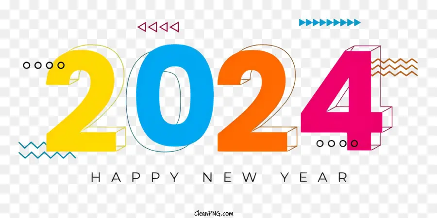 Feliz Año Nuevo，Mensaje PNG