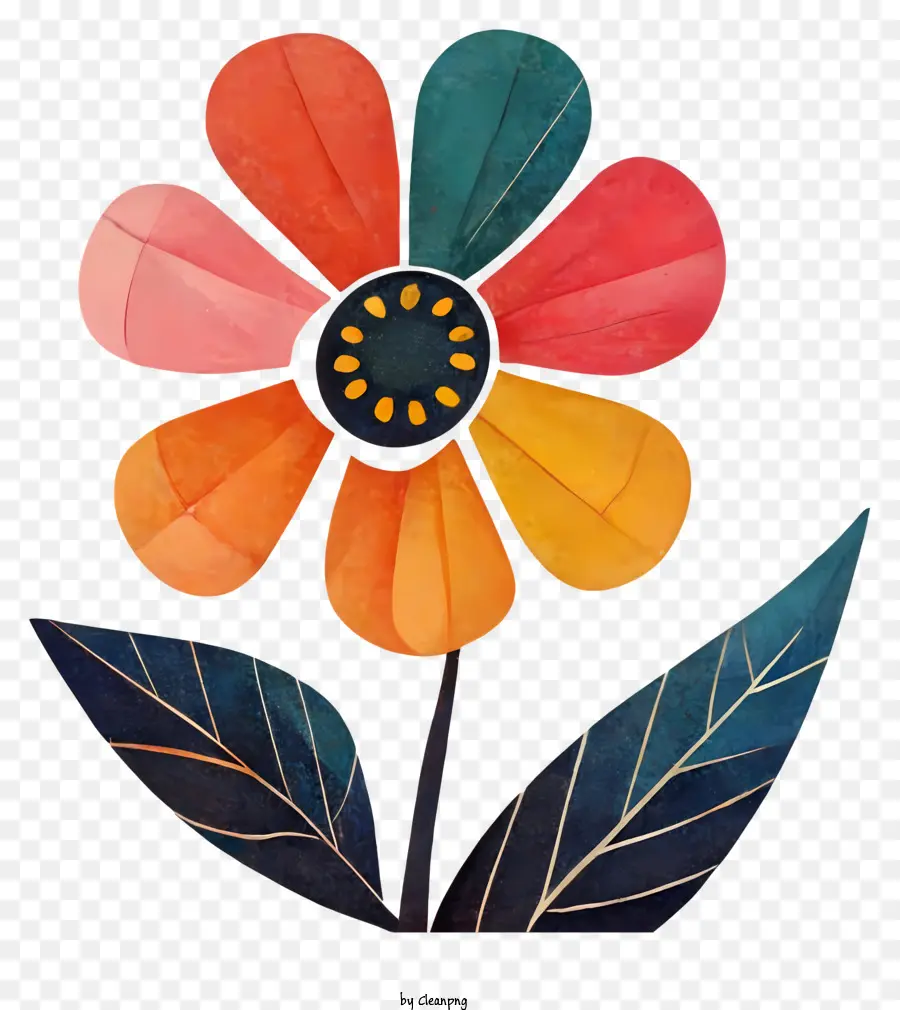 Patrón Floral，Técnicas De Acuarela PNG