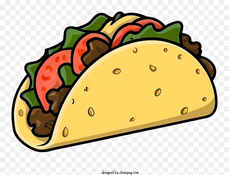 Taco，Comida Mexicana PNG