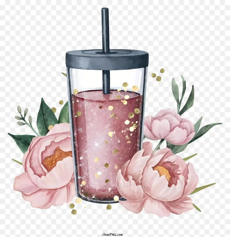 Zalamero，Vaso Con Flores PNG