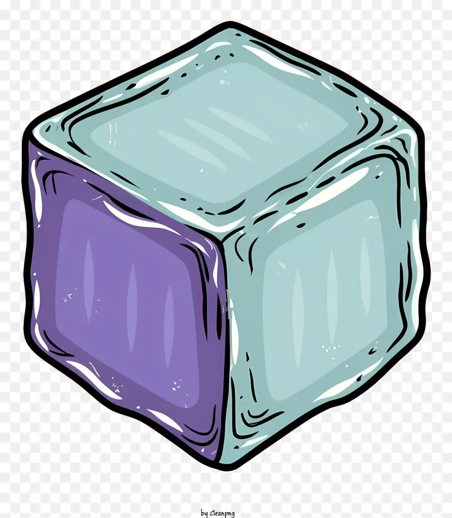 Cubito De Hielo，Cubo PNG