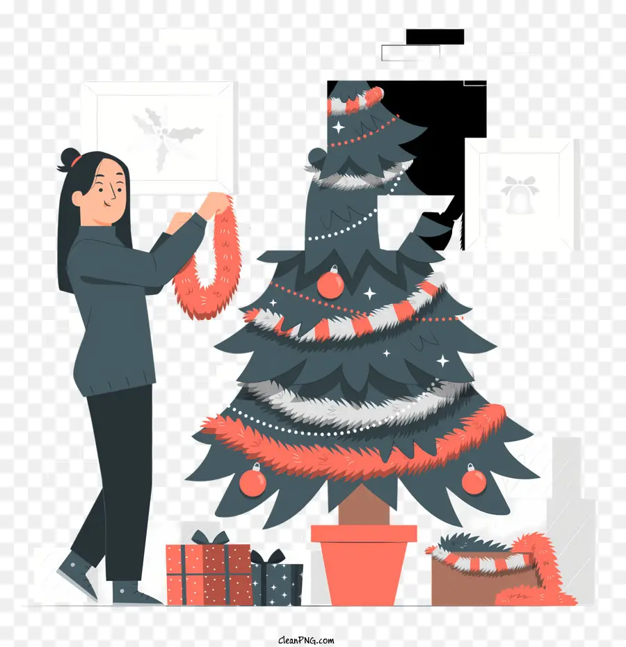 Regalo De Navidad，árbol De Navidad PNG