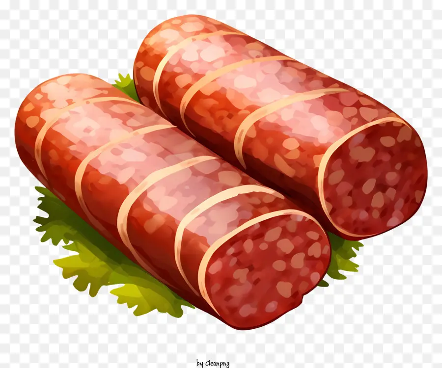 Plato De Carne，Rodajas De Salchicha PNG