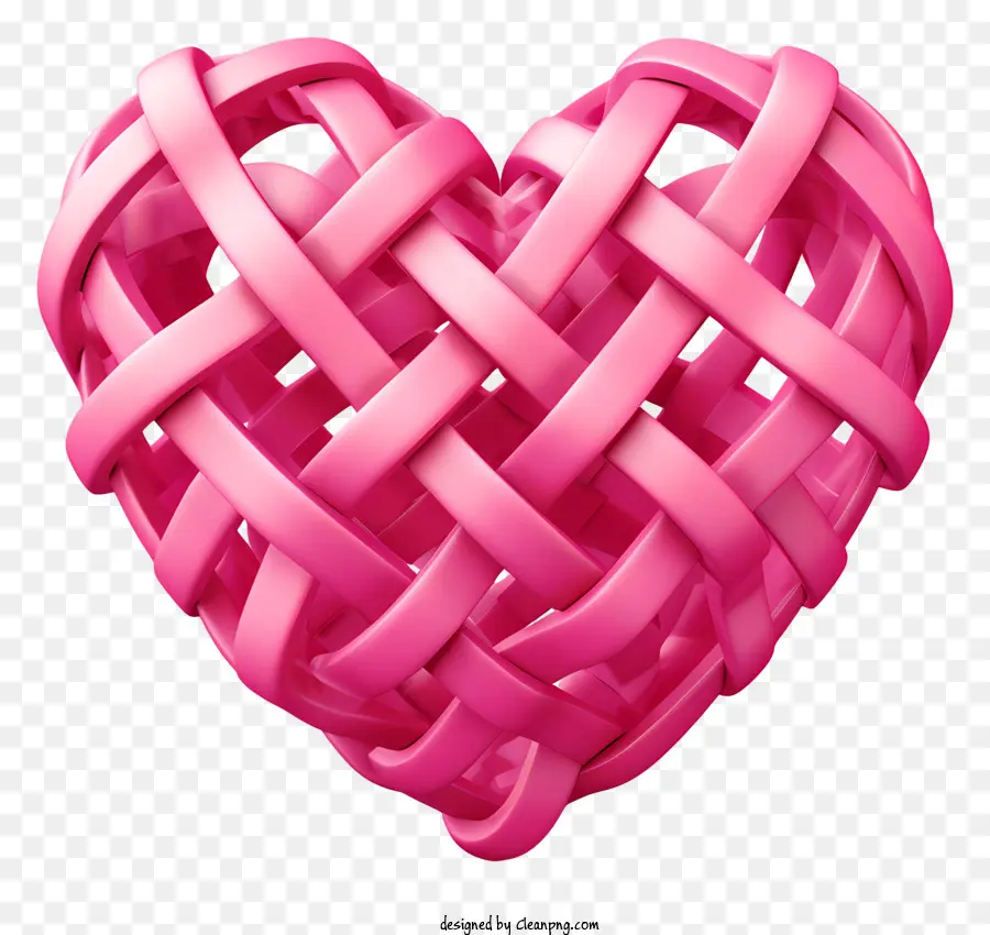 Corazón Rosa，El Amor PNG