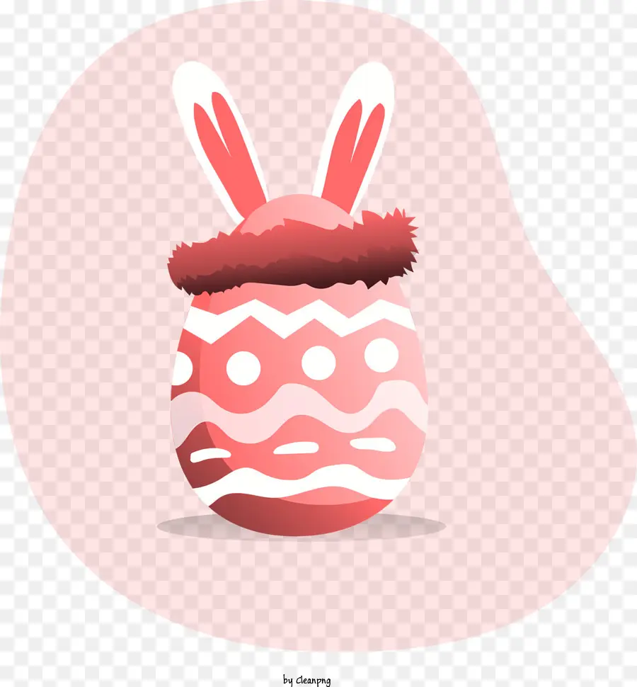 El Huevo De Pascua，Orejas De Conejo PNG