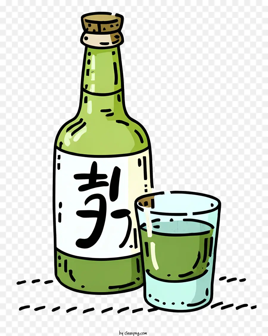 Bien，Sake Japonés PNG