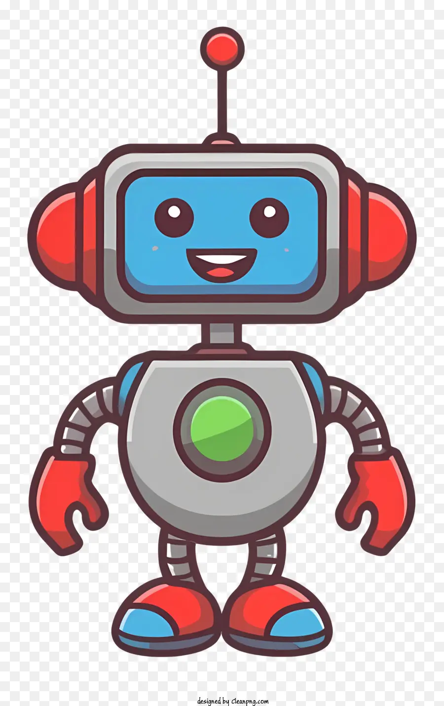 Robot，Los Ojos Rojos PNG