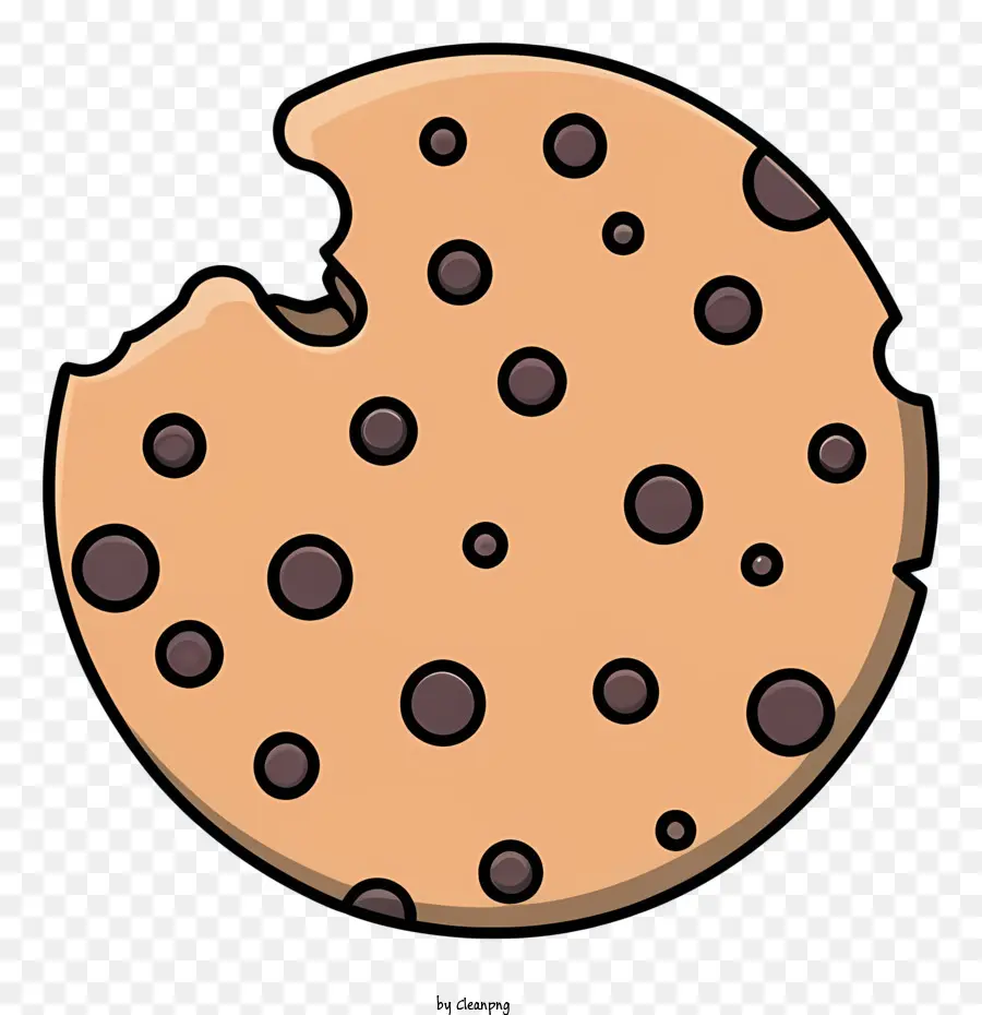 Galletas De Chispas De Chocolate，El Cortador De La Galleta PNG