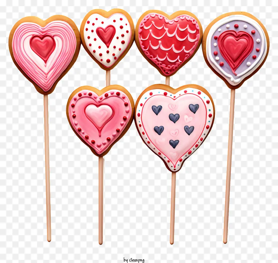 Galletas En Forma De Corazon，Galletas En Forma De Corazón PNG