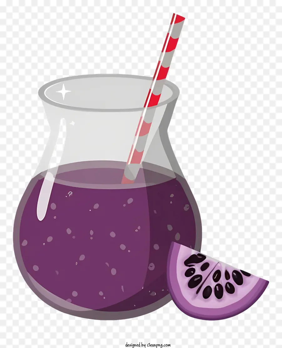 Vaso De Jugo，Jugo Morado PNG