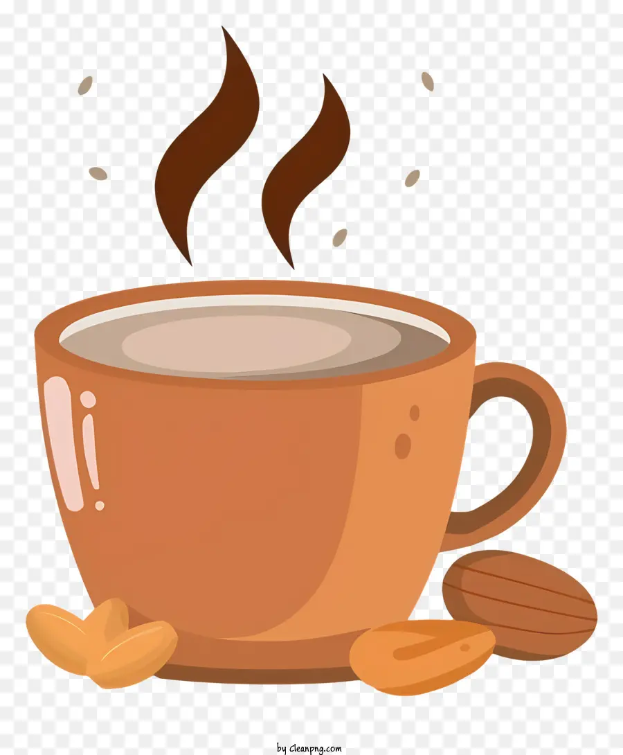 Chocolate Caliente，Helado PNG