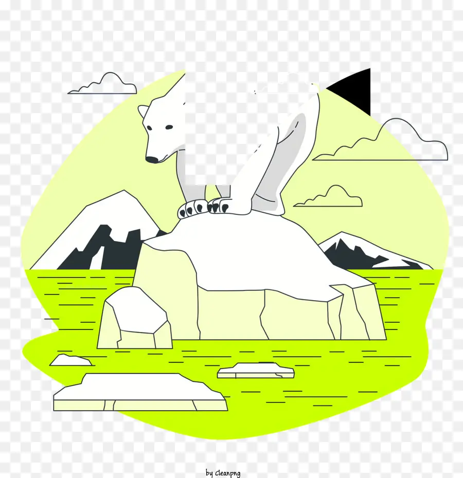 Oso Polar，Región ártica PNG