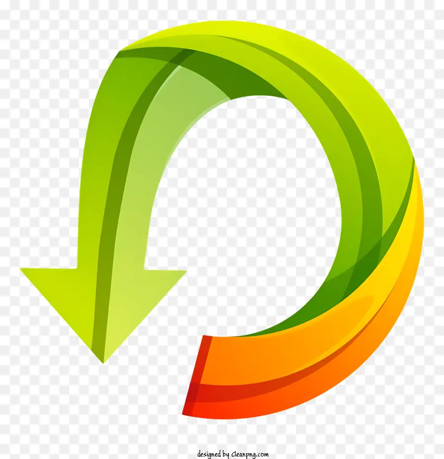 Icono Circular，Verde PNG