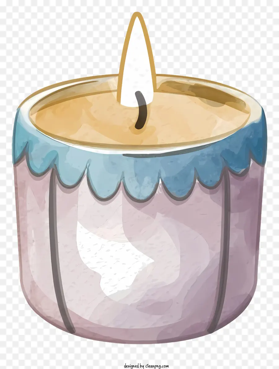 Vela Decorativa，Vela En Forma De Taza PNG