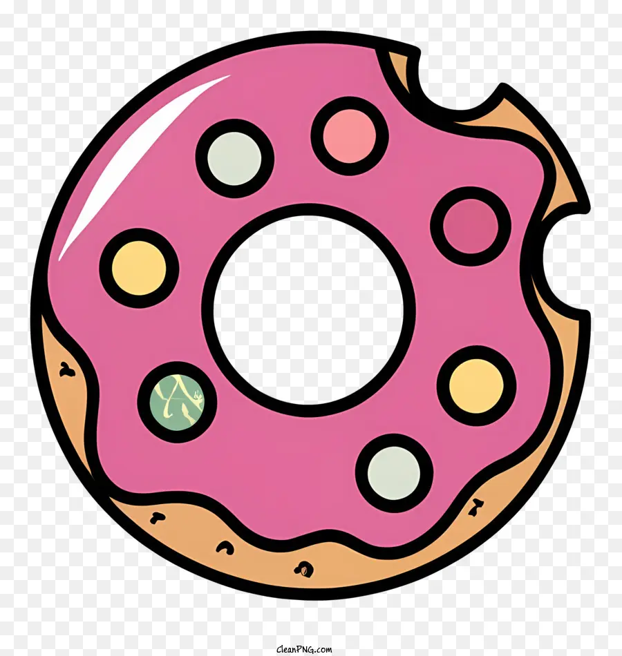 Donut Rosa，Rosquilla PNG