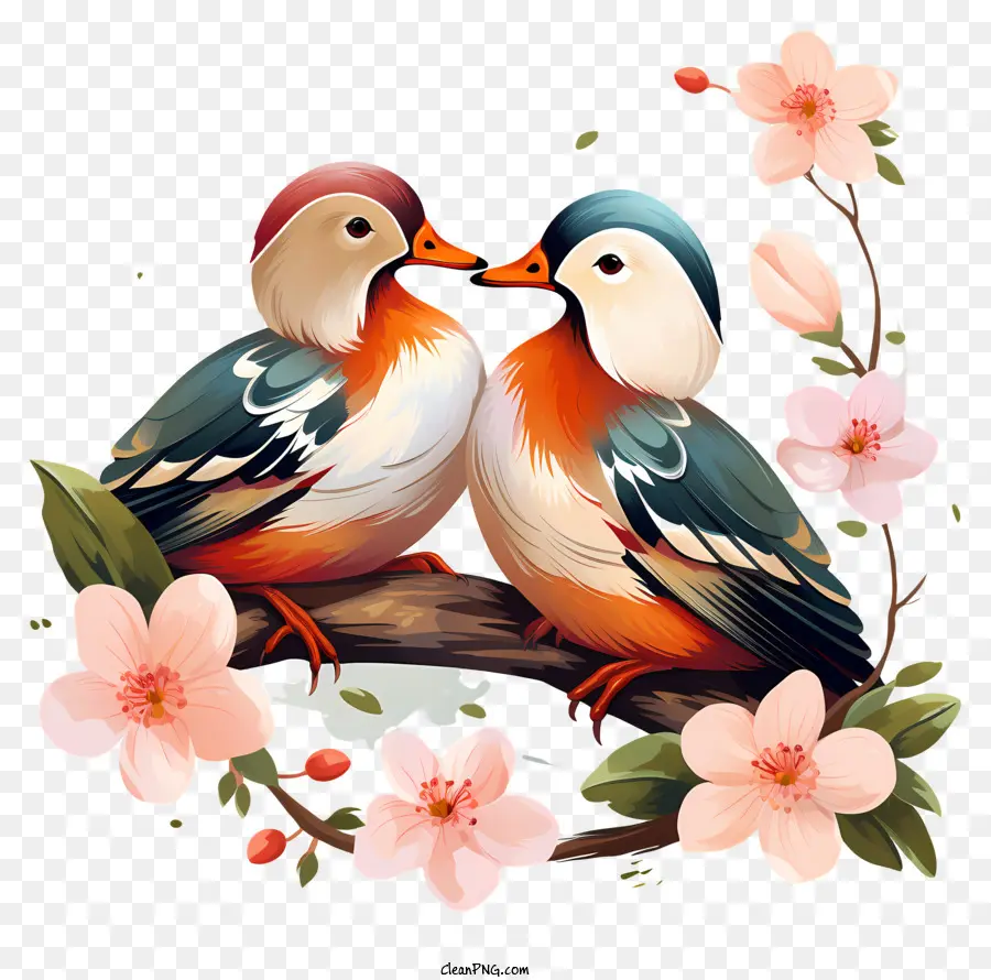 Aves，Besos PNG