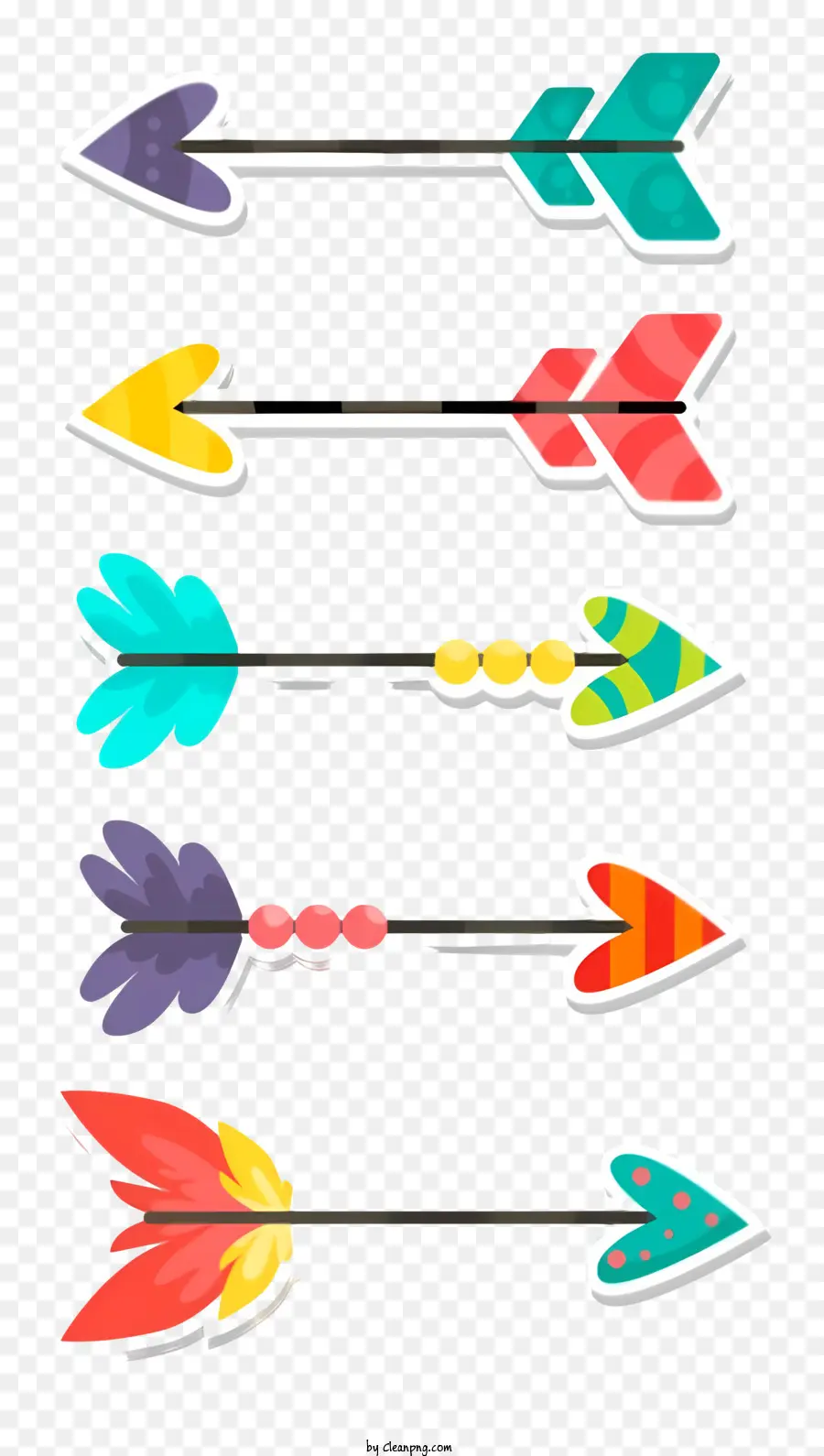 Flechas，Colores PNG