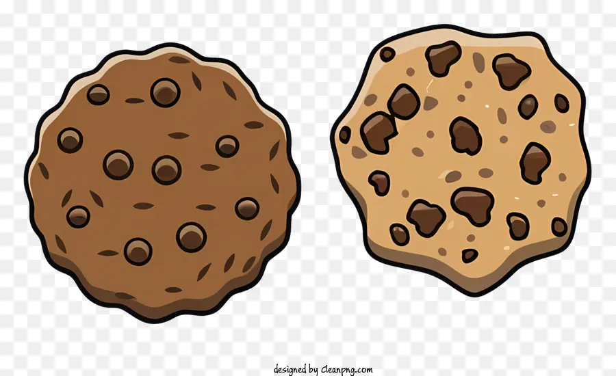 Galletas Con Chispas De Chocolate，Galletas PNG