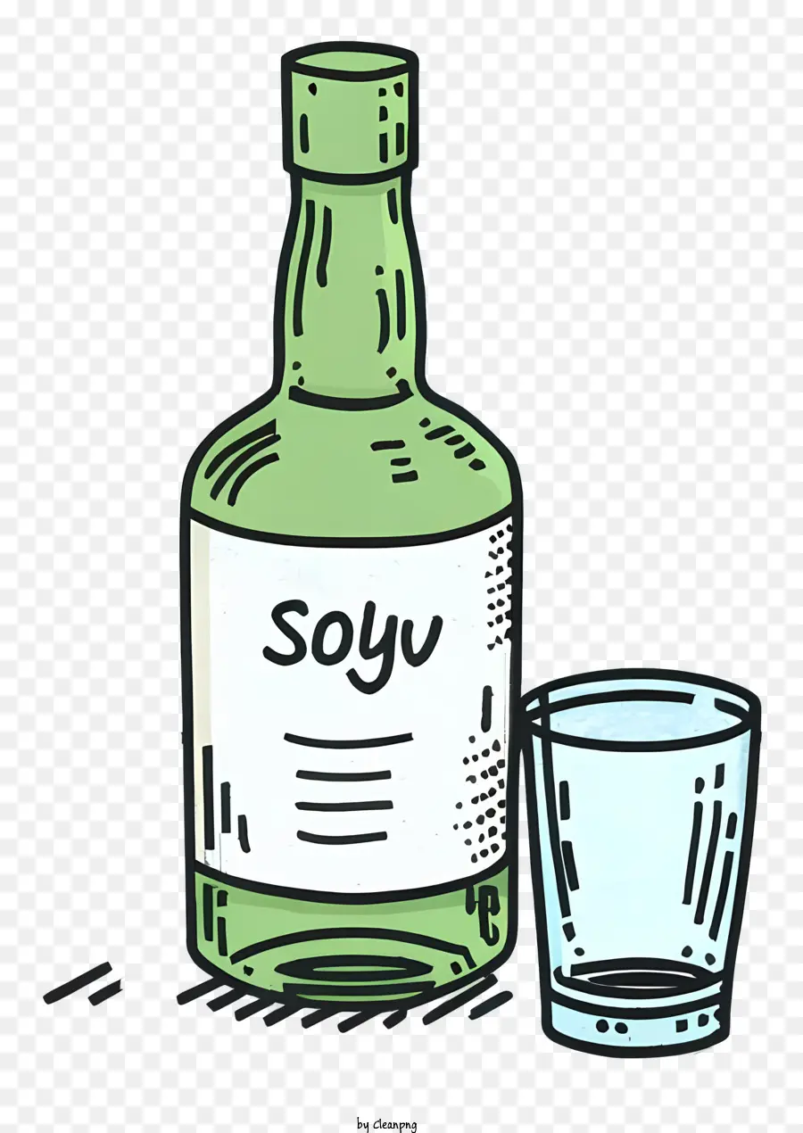 Bien，Vaso De Sake PNG