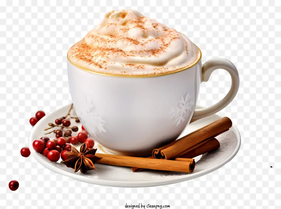 Cacao Caliente，Crema Batida PNG