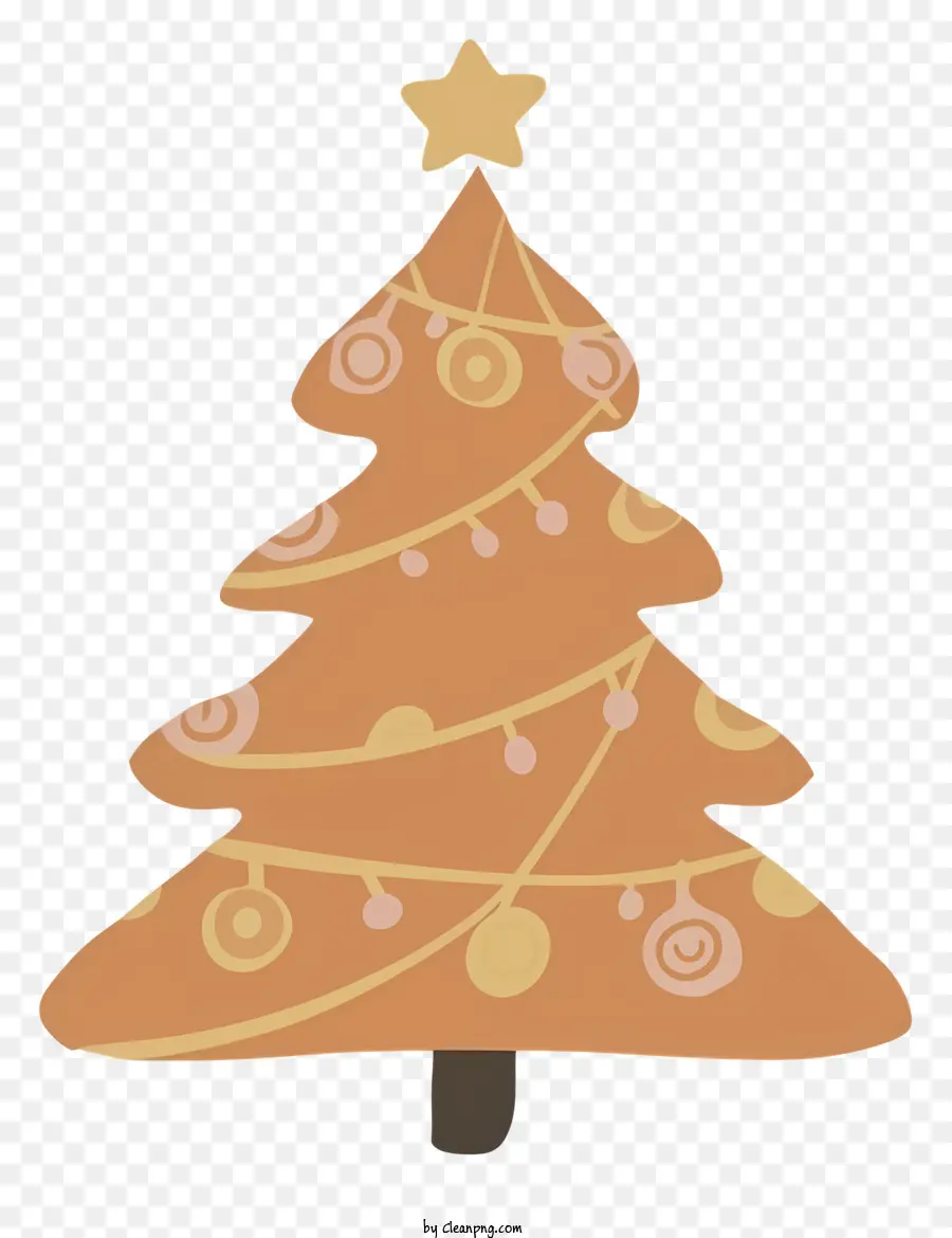 árbol De Naranja，Decoraciones De Oro PNG