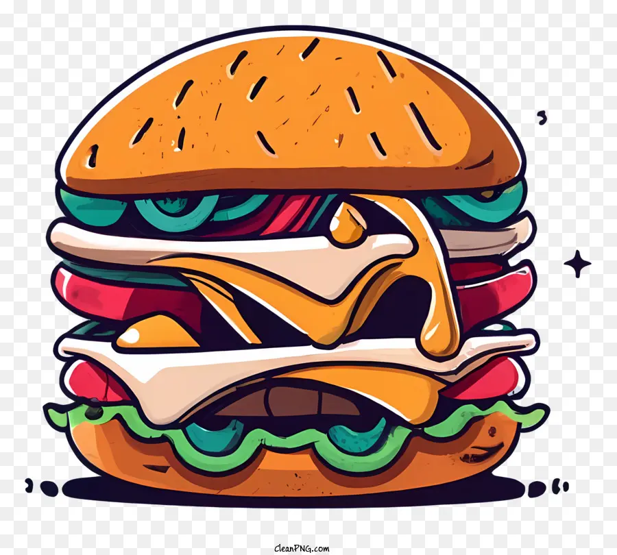 Hamburgo，Hamburguesa Con Queso PNG