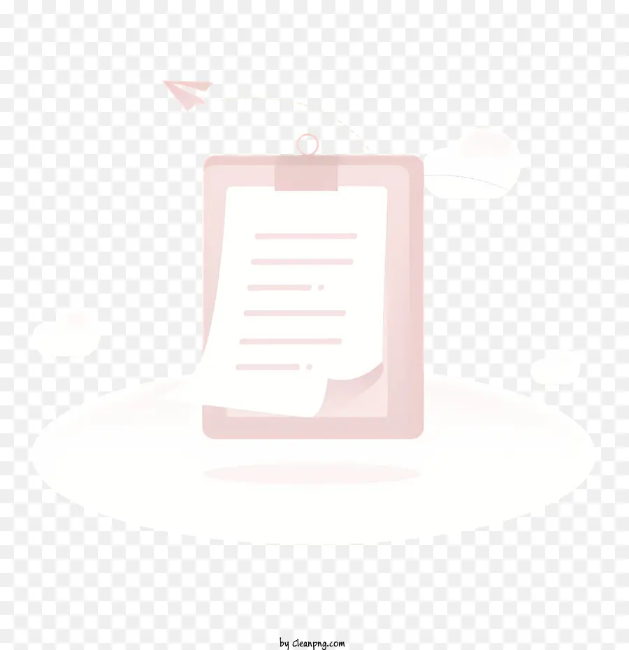 Paper Airplane，Paperclip Rosa PNG