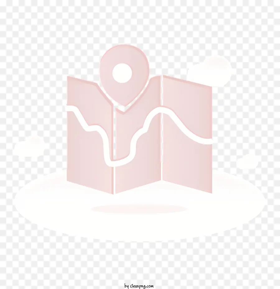 Mapa Pin，Rosa Mapa PNG