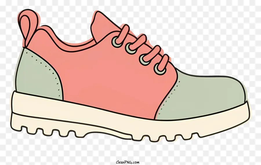 Zapatillas De Deporte，Zapatillas Rosas Y Beige PNG