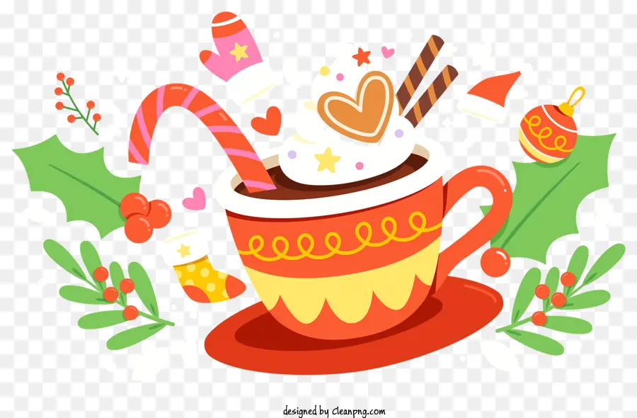 Chocolate Caliente，Taza PNG