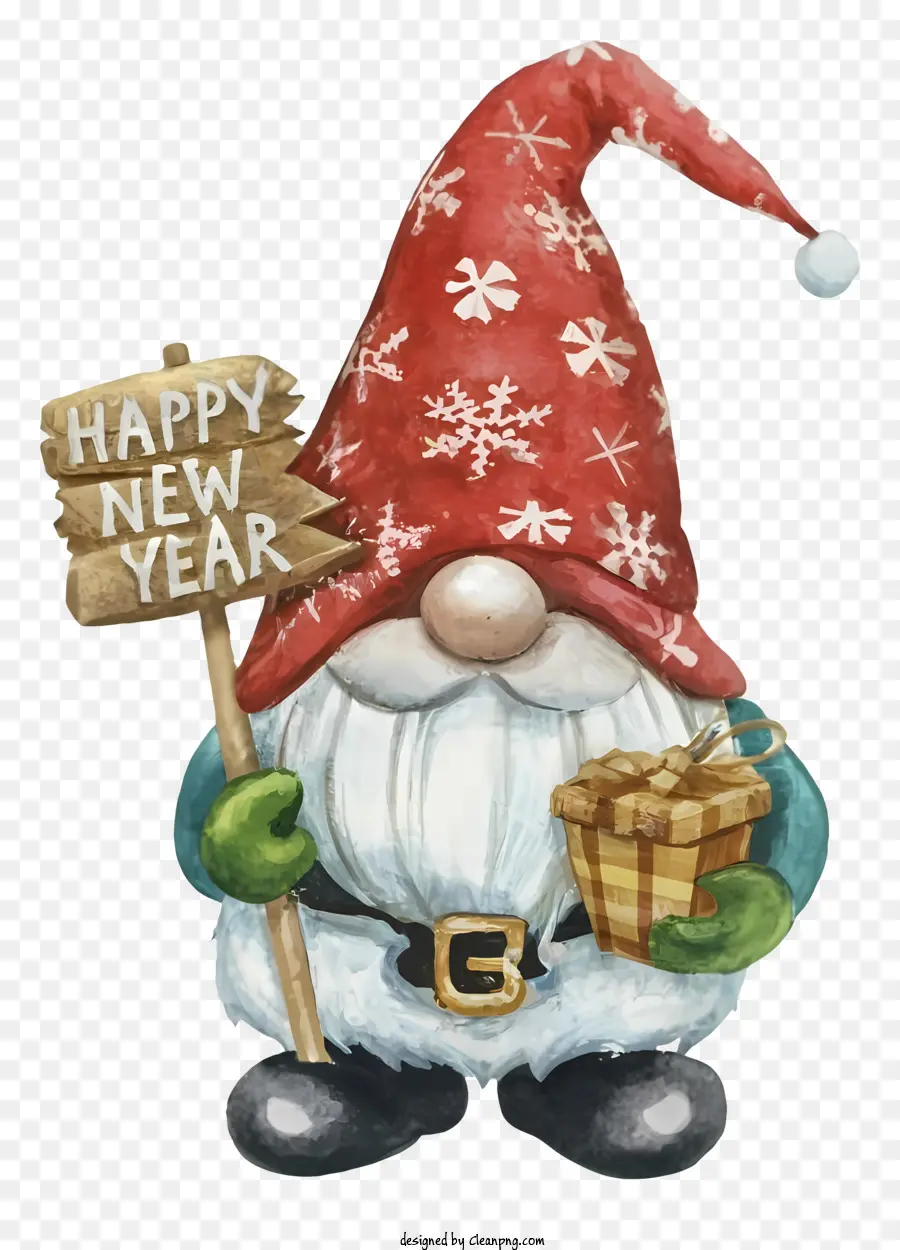 Gnome，Feliz Año Nuevo PNG