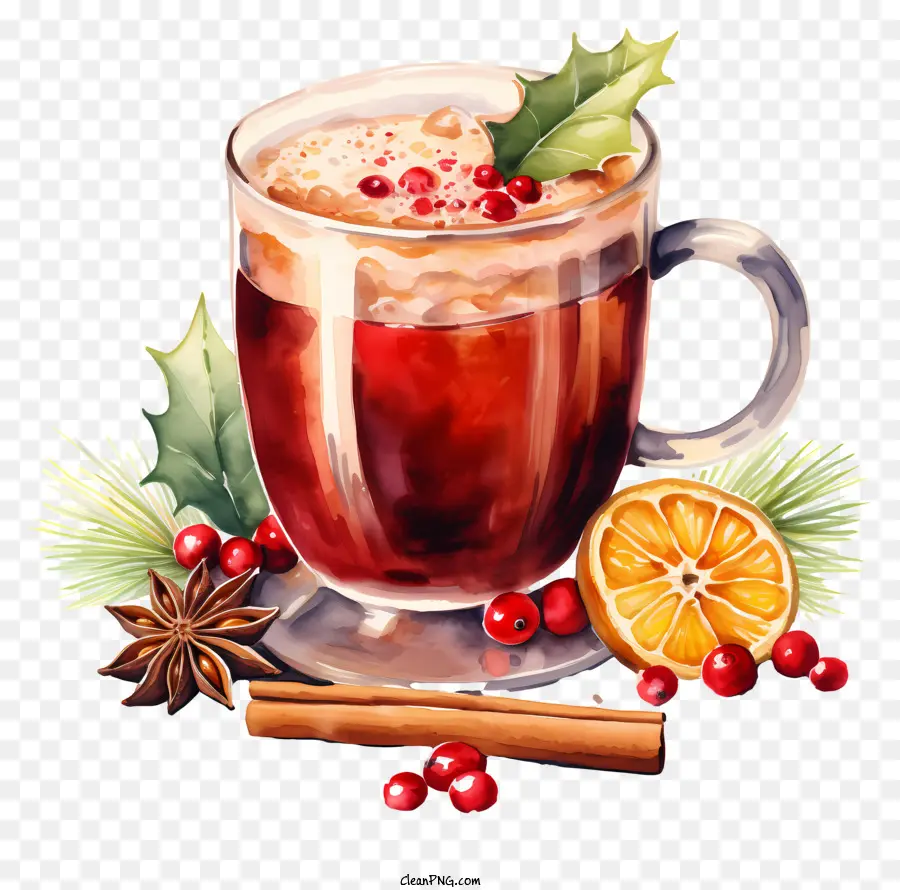 Chocolate Caliente，Palitos De Canela PNG