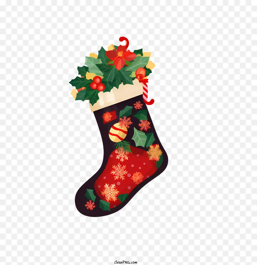 Calcetín De Navidad，Christmas Sock PNG