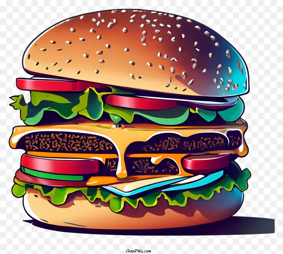 Hamburgo，Hamburguesa Con Queso PNG