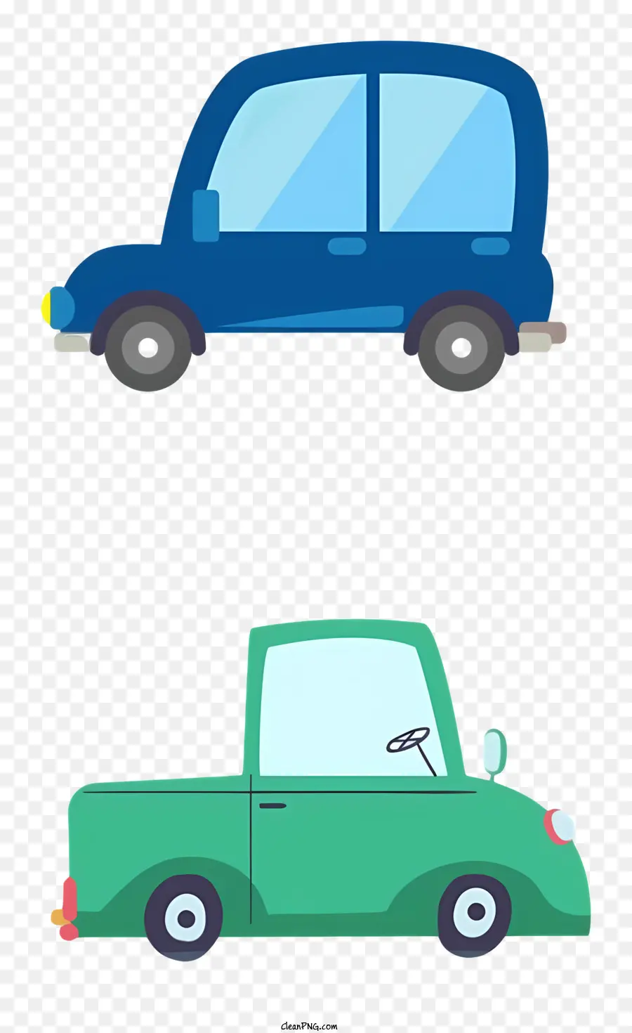 Coches，Coche Azul PNG