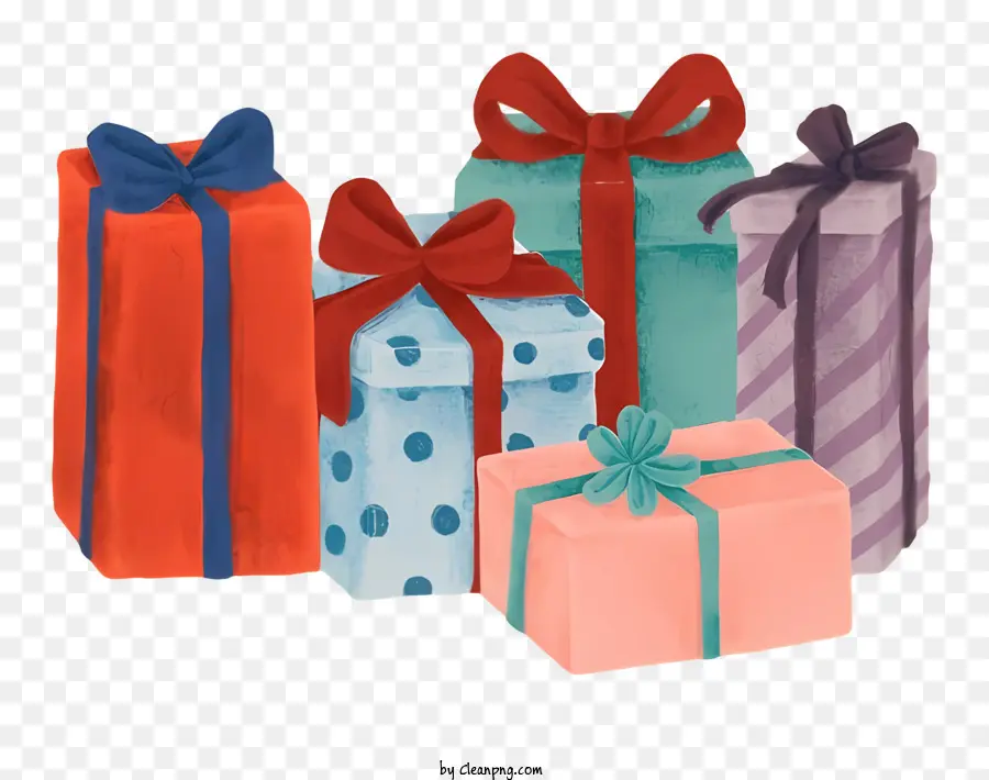 Regalos，Regalos Envueltos PNG