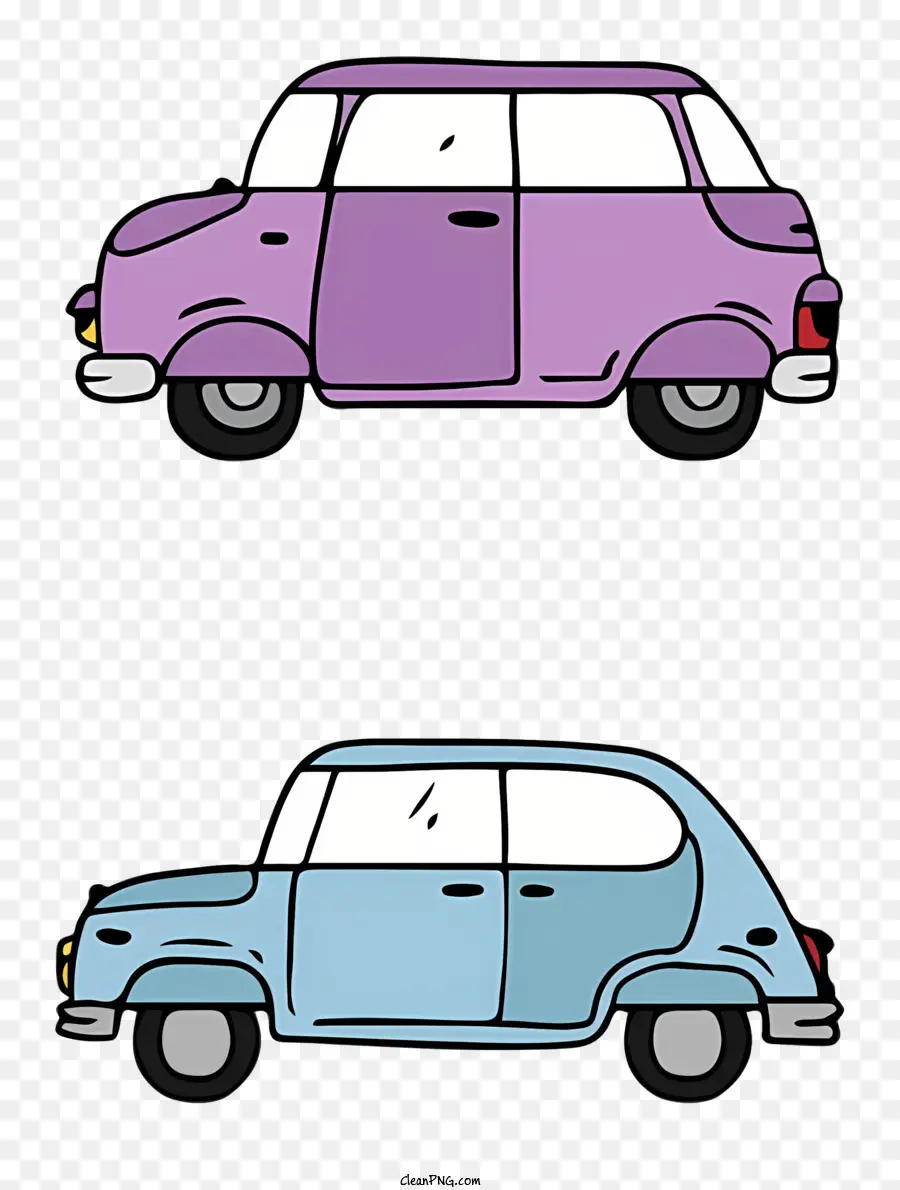 Coches，Coche Azul PNG