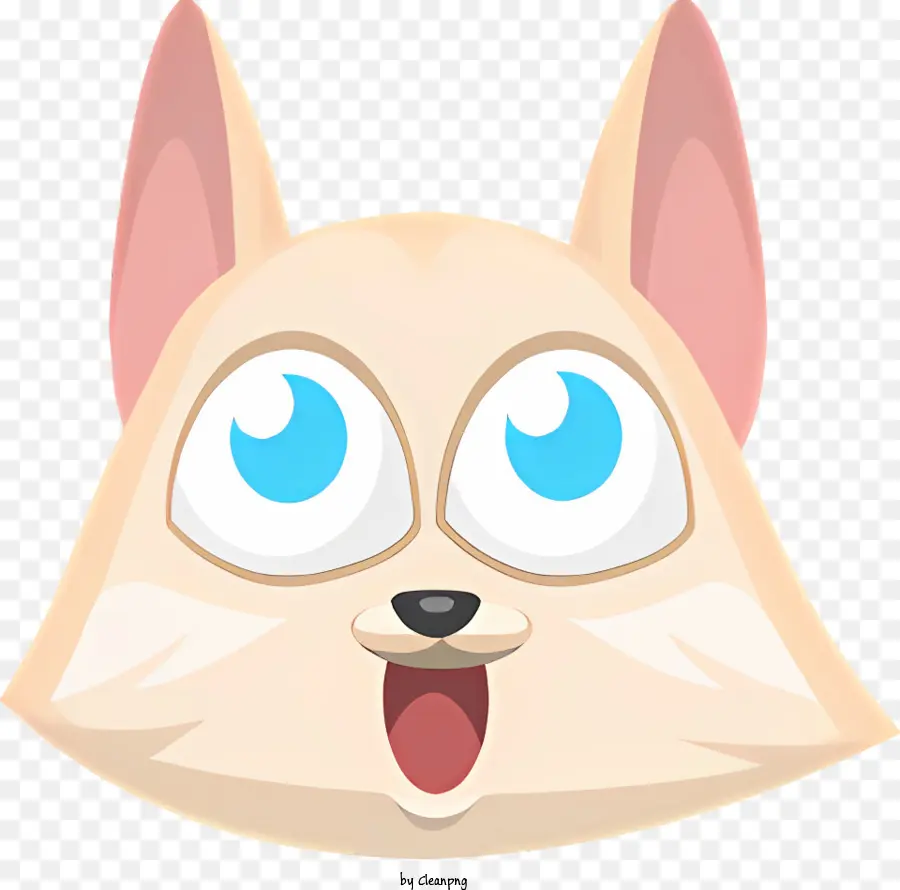 Perro De Dibujos Animados，Ojos Grandes PNG