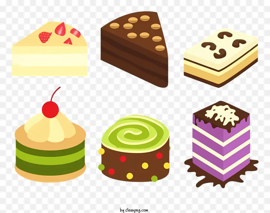 Tortas Y Pasteles，Glaseado Y Relleno PNG